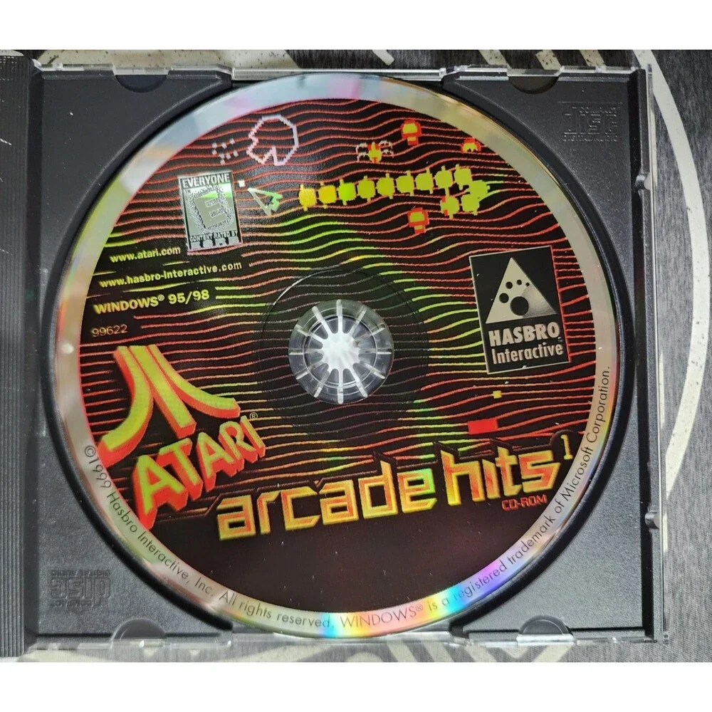 Atari Arcade Hits 1 (PC, 1999) CD-Rom Complete Ultimate Collection